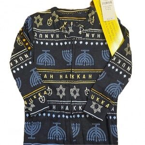 🕎 babyGap Organic Cotton Hanukkah Pajamas | One Piece | Size 6-12 Months